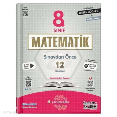 8. Sınıf Matematik 12li Deneme Sınavı