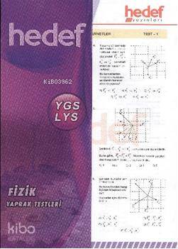 YGS-LYS| Fizik; Yaprak Testler