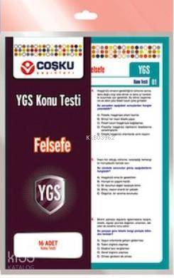 YGS Felsefe; 16 Adet Konu Testi