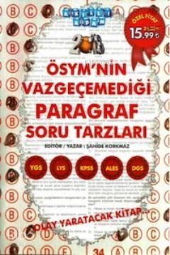 ÖSYM nin Vazgeçemediği Paragraf Soru Tarzları 2013