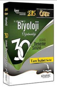 2015 ÖABT Biyoloji Öğretmenliği 30 Deneme