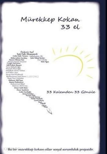  Mürekkep Kokan 33 El | Mürekkep Kokan 33 El | Yusuf Samet Çakır | 40lar Kulübü Yayınevi | 9786059889865 
