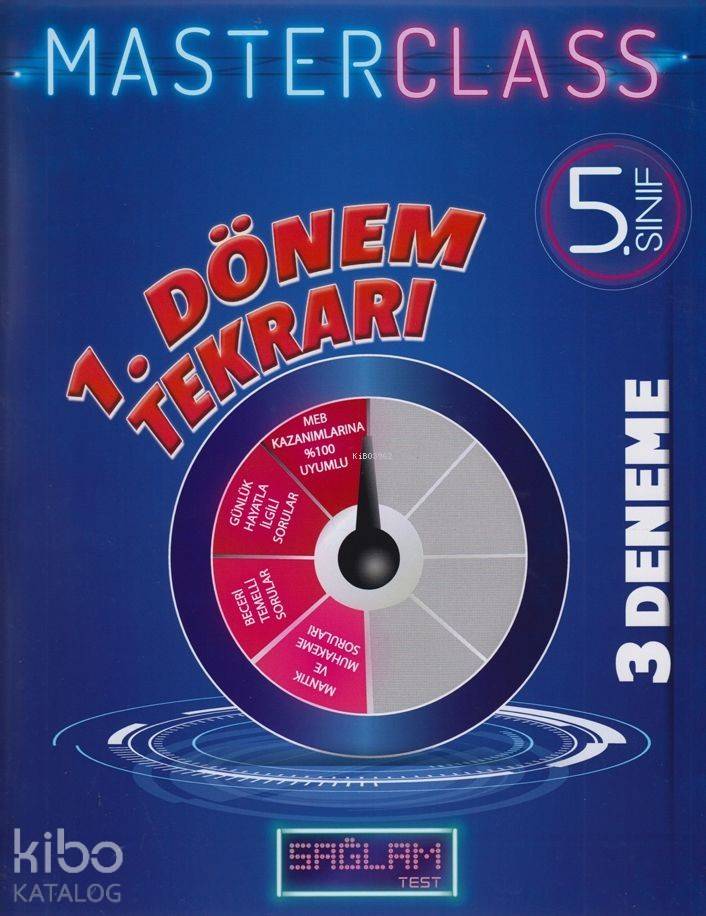 Molekül Yayınları 5. Sınıf 1. Dönem Tekrarı Sağlam Master Class 3 lü Deneme Molekül 