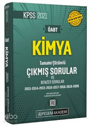 2021 KPSS ÖABT Kimya Tamamı Çözümlü Çıkmış Sorular ve Benzer Sorular