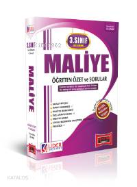Maliye 2015 3. Sınıf Güz Dönemi Öğreten Özet Ve Sorular
