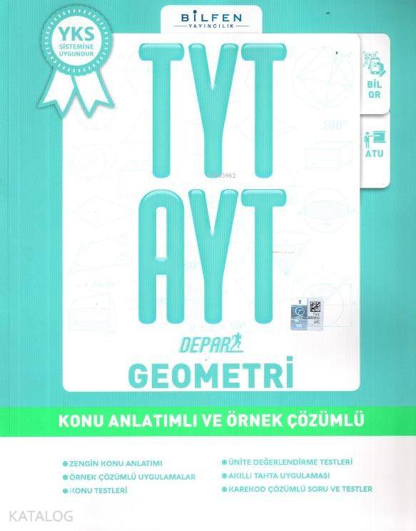 Bilfen Yayınları TYT AYT Depar Geometri Konu Anlatımlı ve Örnek Çözümlü