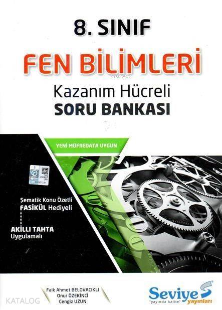 Seviye Yayınları 8. Sınıf LGS Fen Bilimleri Kazanım Hücreli Soru Bankası Seviye 
