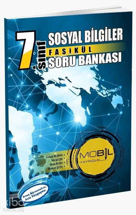 Mobil Yayınları 7. Sınıf Sosyal Bilgiler Fasikül Soru Bankası Mobil 