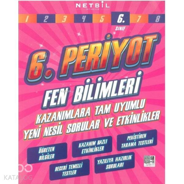  6 Sınıf Fen Bilimleri Periyot | 6 Sınıf Fen Bilimleri Periyot | Netbil Yayıncılık | 9786257857239 