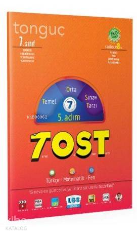 Tonguç Akademi 7. Sınıf TOST 5.Adım Soru Bankası