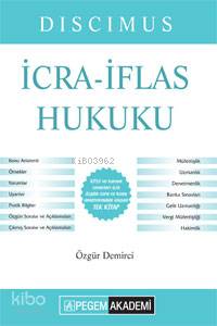 KPSS A Grubu Discimus İcra İflas Hukuku Konu Anlatımı 2015