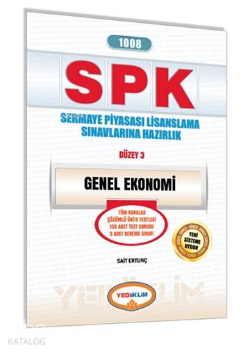 SPK 1008 Genel Ekonomi