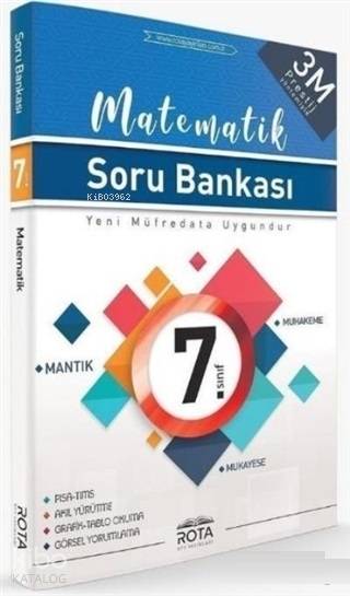 Rota Yayınları 7. Sınıf Matematik Soru Bankası Rty Rota 