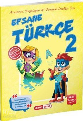 Kırmızı Beyaz Yayınları 2. Sınıf Efsane Türkçe Kırmızı Beyaz 