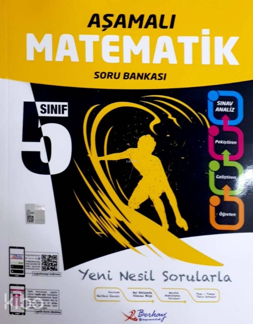 Berkay Yayınları 5. Sınıf Aşamalı Matematik Soru Bankası Berkay 