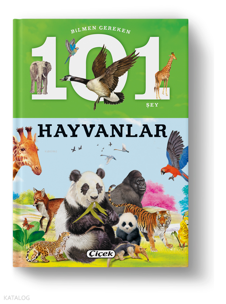  101 Hayvanlar /Çiçek | 101 Hayvanlar /Çiçek | Karışık Eksikler | 9786053340461 