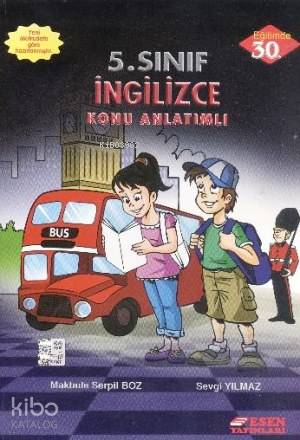 Esen Yayınları 5. Sınıf İngilizce Konu Anlatımlı Esen 