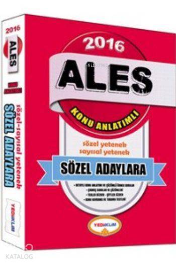 ALES Konu Anlatımlı Sayısal Sözel Yetenek Sözel Adaylara 2016