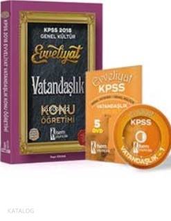 KPSS Evveliyat Vatandaşlık Konu Öğretimi 2018