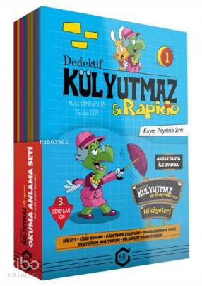  3Sınıf Dedektif Külyutmaz ve Rafido 8 Kitap ( Okuma Anlama ) | 3Sınıf Dedektif Külyutmaz ve Rafido 8 Kitap ( Okuma Anlama ) | Feridun DepeMutlu Demirarslan | Arı Yayıncılık | 9786059429634 