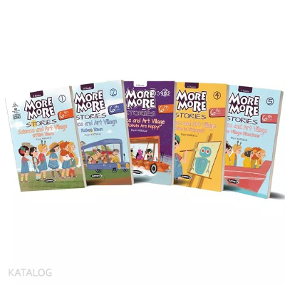New More More 6.Sınıf Stories İngilizce Hikaye Seti 5 Kitap