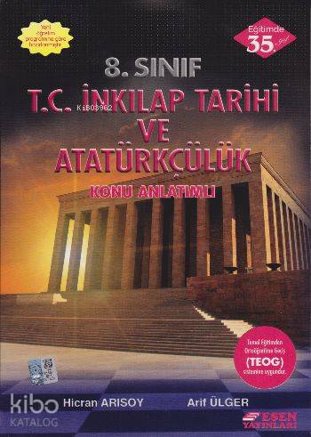 8. Sınıf T.C. İnkılap Tarihi ve Atatürkçülük Konu Anlatımlı