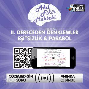 II. Dereceden Denklemler & Eşitsizlik & Parabol