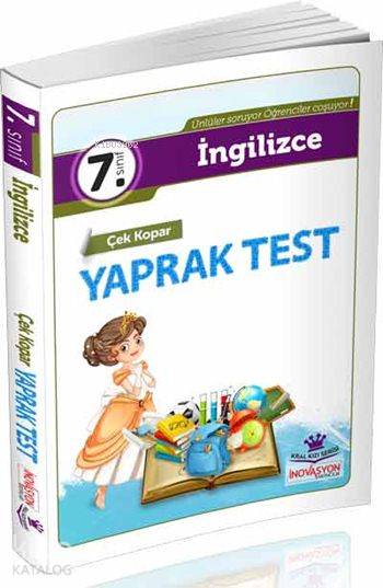 7. Sınıf İngilizce Çek Kopar Yaprak Test