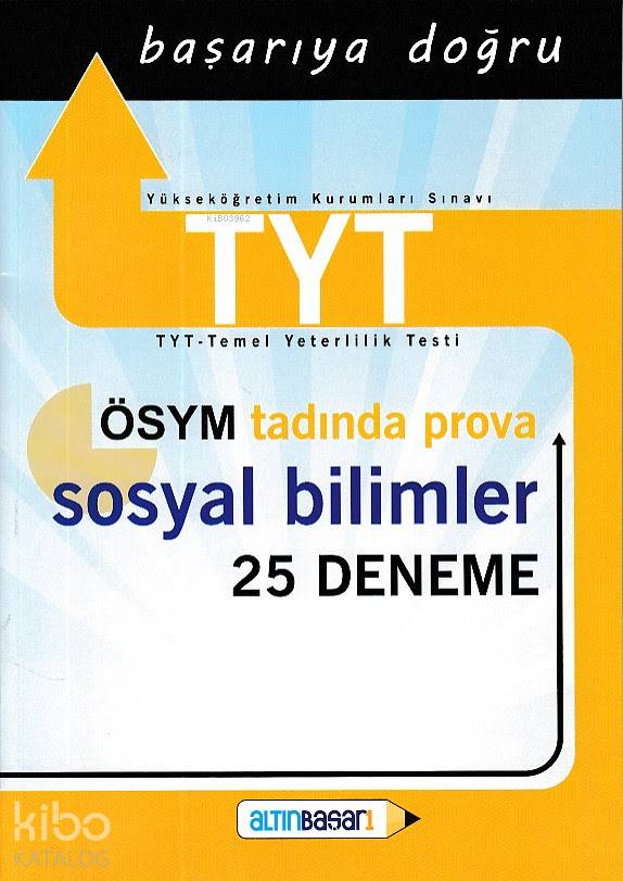 Altınbaşarı TYT Sosyal Bilimler 25 Deneme