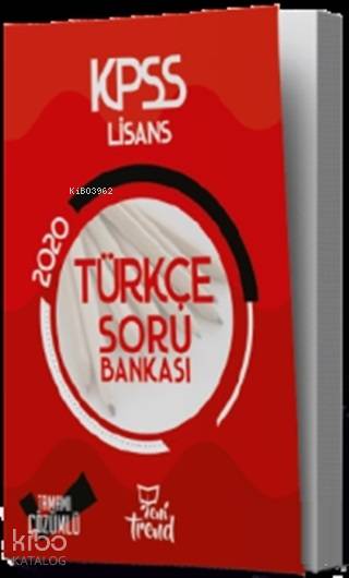 2020 KPSS Türkçe Soru Bankası