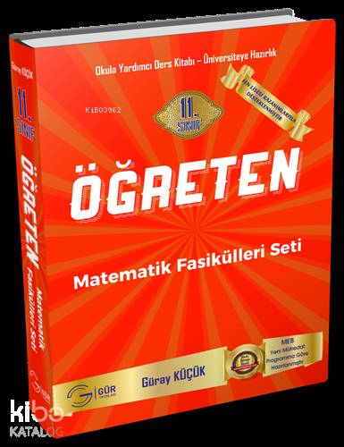  Gür Yayınları 11 Sınıf Öğreten Matematik Fasikülleri Seti Gür | Gür Yayınları | 9786056861246 | 