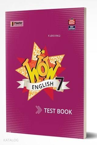 Master Publishing Yayınları 7. Sınıf Wow English Test Book Master Publishing