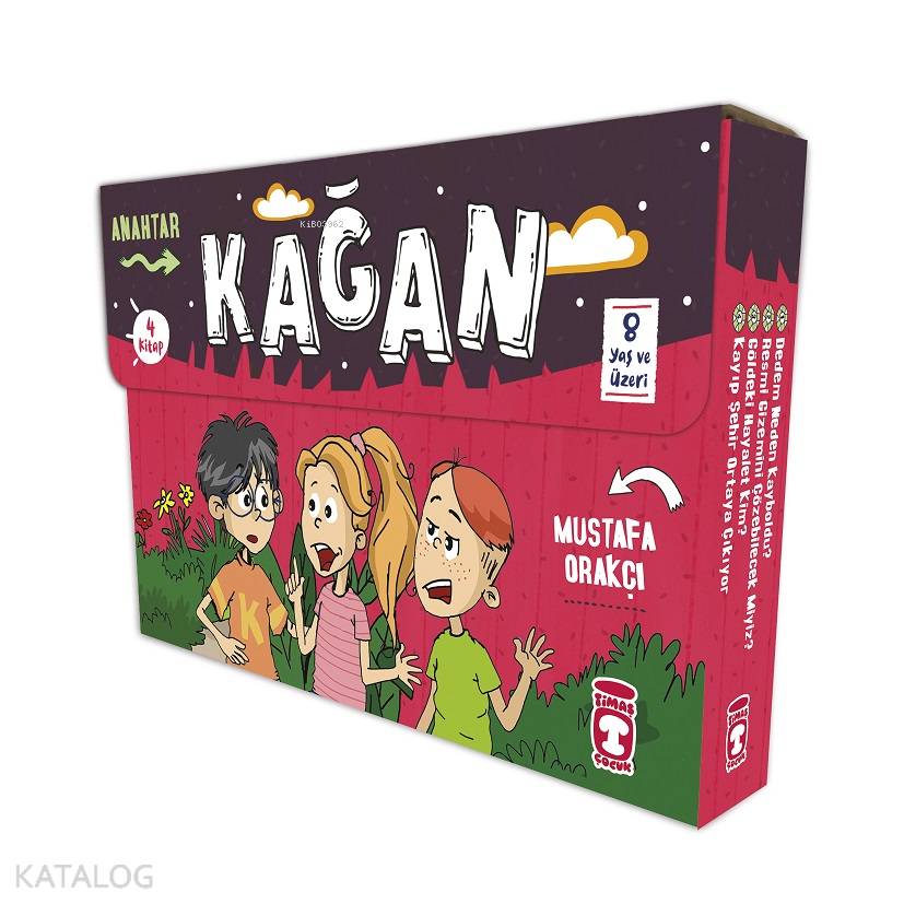  Kağan Set (4 Kitap) Yeni Set | Mustafa Orakçı | Gökçe Arifoğlu | Timaş Çocuk | 9786050834383 | 