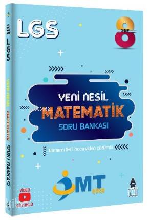 İMT Hoca Yayınları 8. Sınıf LGS Yeni Nesil Matematik Soru Bankası Video Çözümlü