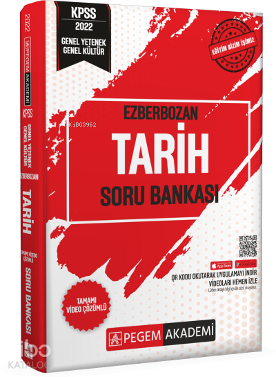 2022 Genel Yetenek Genel Kültür Ezberbozan Tarih Soru Bankası