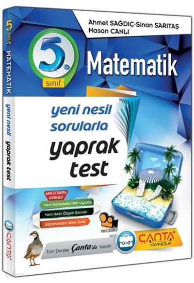 Çanta  - 5. Sınıf Matematik Yaprak Test
