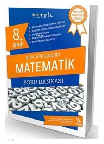 Netbil 8.Sınıf Matematik Sıra Arkadaşım Soru Bankası