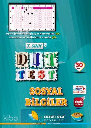 7.Sınıf Sosyal Bilgiler Dıt Test (30 Adet)