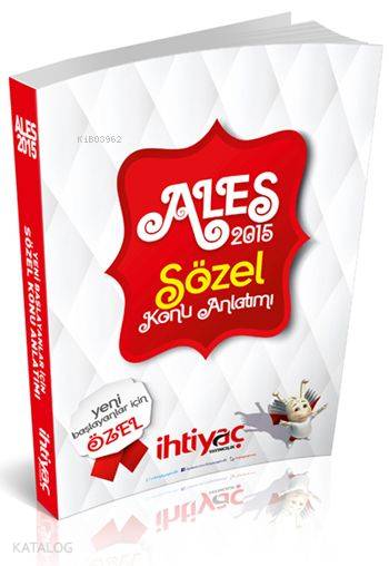 ALES Sözel Konu Anlatımlı 2015