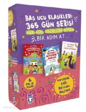  365 Günde Başucu Klasikleri Serisi (3 Kitap) | 365 Günde Başucu Klasikleri Serisi (3 Kitap) | Nurdan DamlaTaha Kılınç | Timaş Çocuk | 9786050838596 