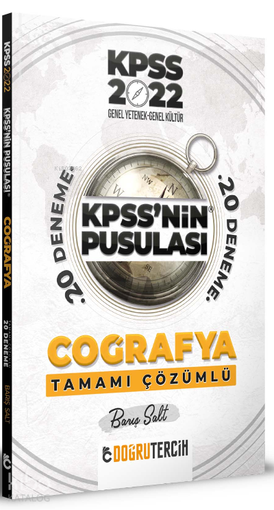 2022 KPSS'NİN Pusulası Coğrafya Tamamı Çözümlü 20 Deneme