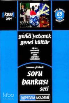 KPSS Genel Yetenek Genel Kültür Tamamı Çözümlü Modüler Soru Bankası Seti - 5 Kitap 2014