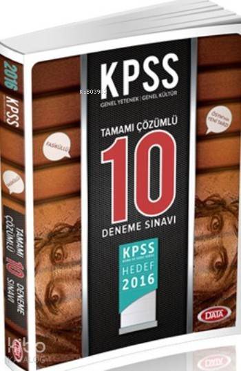 KPSS Lise ve Önlisans VİP Set Tamamı Çözümlü Soru Bankası 2016