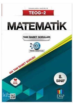 8. Sınıf TEOG-2 Matematik Tam İsabet Soruları