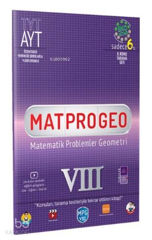 Tonguç Yayınları Kamp 2019 TYT AYT MatProGeo MPG 8 Konu Tarama Testi Tonguç 