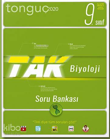 Tonguç Yayınları 9. Sınıf TAK Biyoloji Soru Bankası Tonguç Akademi 