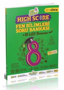 Fen Okulu - 8. Sınıf High Score Fen Bilimleri Soru Bank.+10 Lgs Deneme