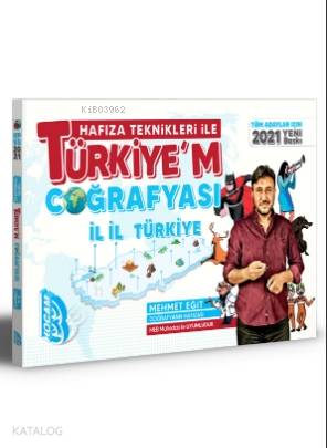 2021 Tüm Adaylar İçin Hafıza Teknikleri İle Türkiye'm Coğrafyası