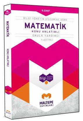 9. Sınıf Matematik Konu Anlatımlı Okula Yardımcı