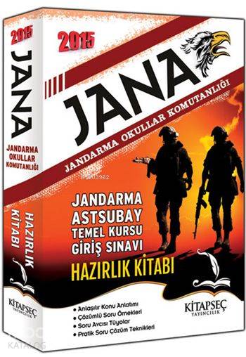 JANA Jandarma Okullar Komutanlığı Hazırlık Kitabı 2015